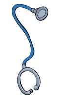 A stethoscope isolated on white background vector