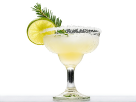 Margarita une classique mélanger de Tequila citron vert jus et tripler seconde dans une sel bordé png