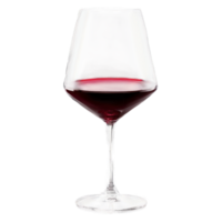 schott zwiesel rein Cabernet Glas geometrisch Winkel tritan Kristall tief Rubin rot Wein brechend scheinen png