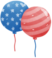 4 of July celebration balloon png