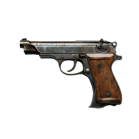 modern vapen pistol isolerat på transparent bakgrund png