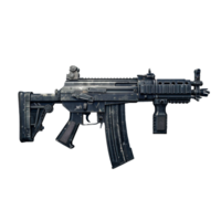 Modern Weapon gun isolated on transparent background png