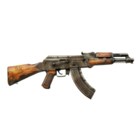 Modern Weapon gun isolated on transparent background png