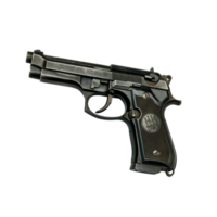 moderne arme pistolet isolé sur transparent Contexte png