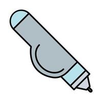 Corrector Line Icon vector