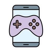 Gaming Line Icon vector