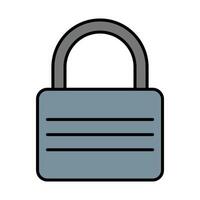 Ssl Line Filled Icon Design vector