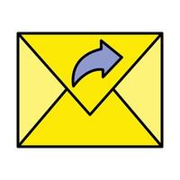 Resend Line Icon vector