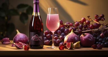 The Rich Elegance of Plum Prosecco Recipes as Autumn Unfolds photo