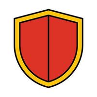 Shield Line Icon vector