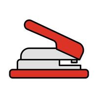 Puncher Line Icon vector