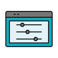 Manual Line Icon vector