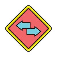 Transfer Line Filled Icon Design vector