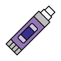 Glue Stick Line Icon vector
