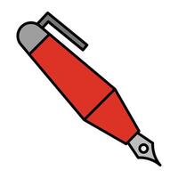 Pen Line Icon vector