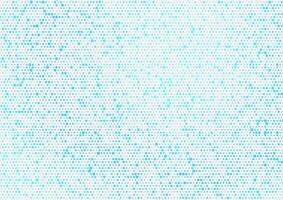Blue cyan small dots abstract geometric background vector