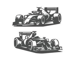 racer car illustration vector