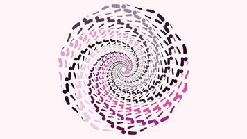 Abstract spinning muted vortex style background. vector