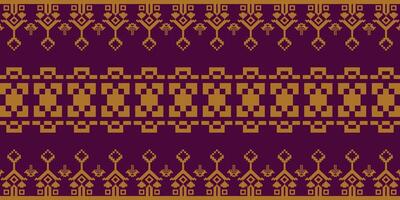 Elegant Textile Border with Floral Motif.Vintage Textile Border for Classic Designs.Colorful Textile Border with Geometric Patterns vector