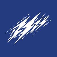 Thunder lightning flash vector