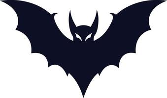 Elegant Bat Silhouette High Quality for Creative Projects vector