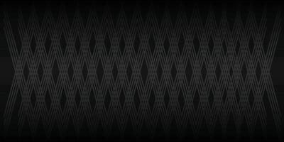 lines on dark black background with modern design. Realistic wallpaper with luxurious flowing lines. Elegant background for posters, websites, brochures, cards, banners, apps, etc vector