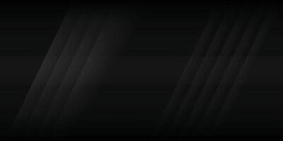 lines on dark black background with modern design. Realistic wallpaper with luxurious flowing lines. Elegant background for posters, websites, brochures, cards, banners, apps, etc vector