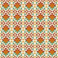 Ethnic seamless pattern background, geometric abstract tribal vector