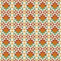 Ethnic seamless pattern background, geometric abstract tribal vector