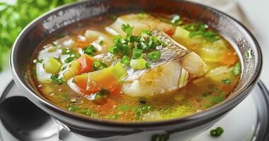 The Delicate Art and Technique Behind Crafting the Ultimate Bowl of Fish Soup photo