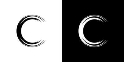 Abstract frame circle color background vector