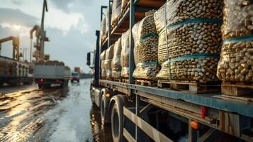 Bulk Delivery of Wood Pellets photo