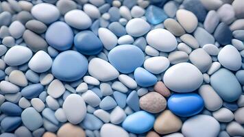 azul y blanco piedras antecedentes foto