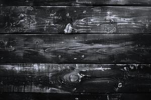 The black-washed old wood background texture creates a striking backdrop, perfect for enhancing the visual appeal of your projects, Generated AI photo