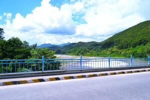 Spoiled by scenic view along the trip to Pokhara, Nepal photo