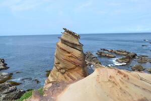 Scenic view of sea against sky photo