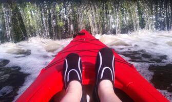 Kayaking on the Eau Gallie River photo