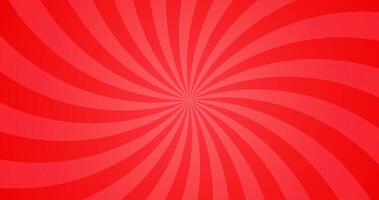 Simple Gradient Solar Flare in Vibrant Reds Blank Horizontal Plain Background vector