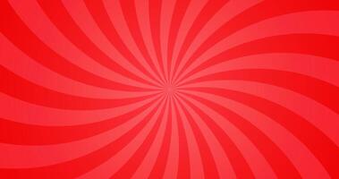 Simple Gradient Solar Flare in Vibrant Reds Blank Horizontal Plain Background vector