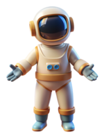 astronaute costume 3d élément png