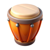 bongo instrument 3d ikon png