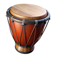 Bongo Instrument 3d Objekt png