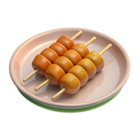 Satay Food 3d Icon png