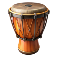 bongo instrument 3d élément png