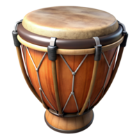 bongo instrument 3d beeld png