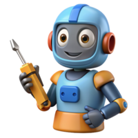 Mechanic Robot 3d Image png