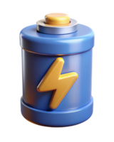 Battery Charging 3d png