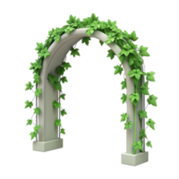 Ivy Arch 3d Object png