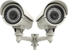 Modern Security Surveillance Camera. png