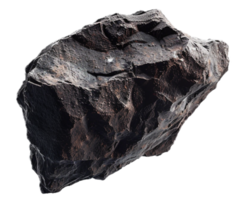 Shiny Black Coal Rocks. png